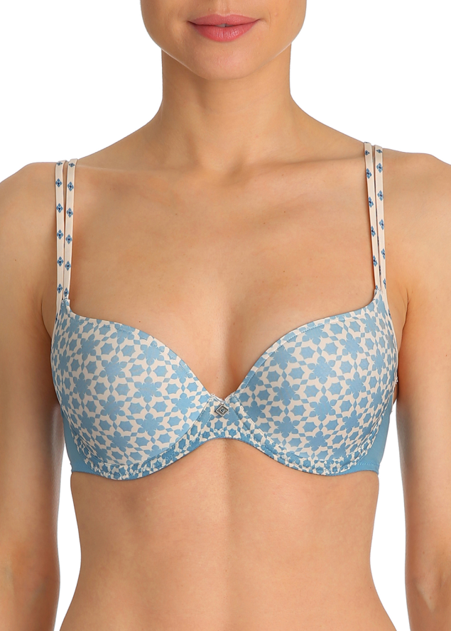 Soutien-gorge Push-up Marie Jo l'Aventure Vintage Blue